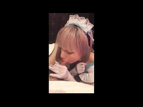 ❤️ Japonų dievaitis [mayuka], prancūzės tarnaitės kostiumas, 1 dalis, blowjob ir masturbacija su losjonu Seks video prie mūsų